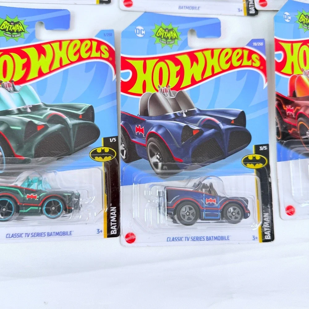 Hot Wheels Batman Batmobile Diecast Lot of 8 Animated Series TV Series Forever